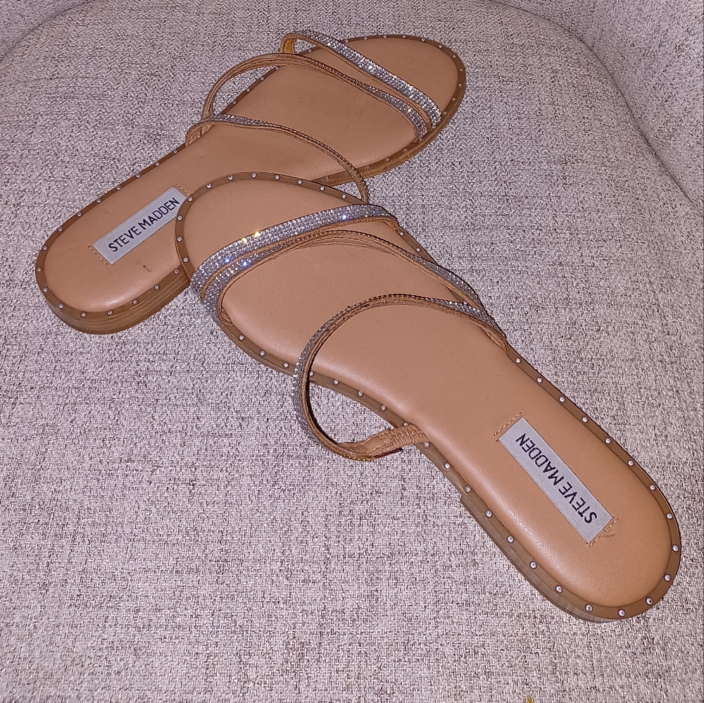 Steve Madden sparkle sandals